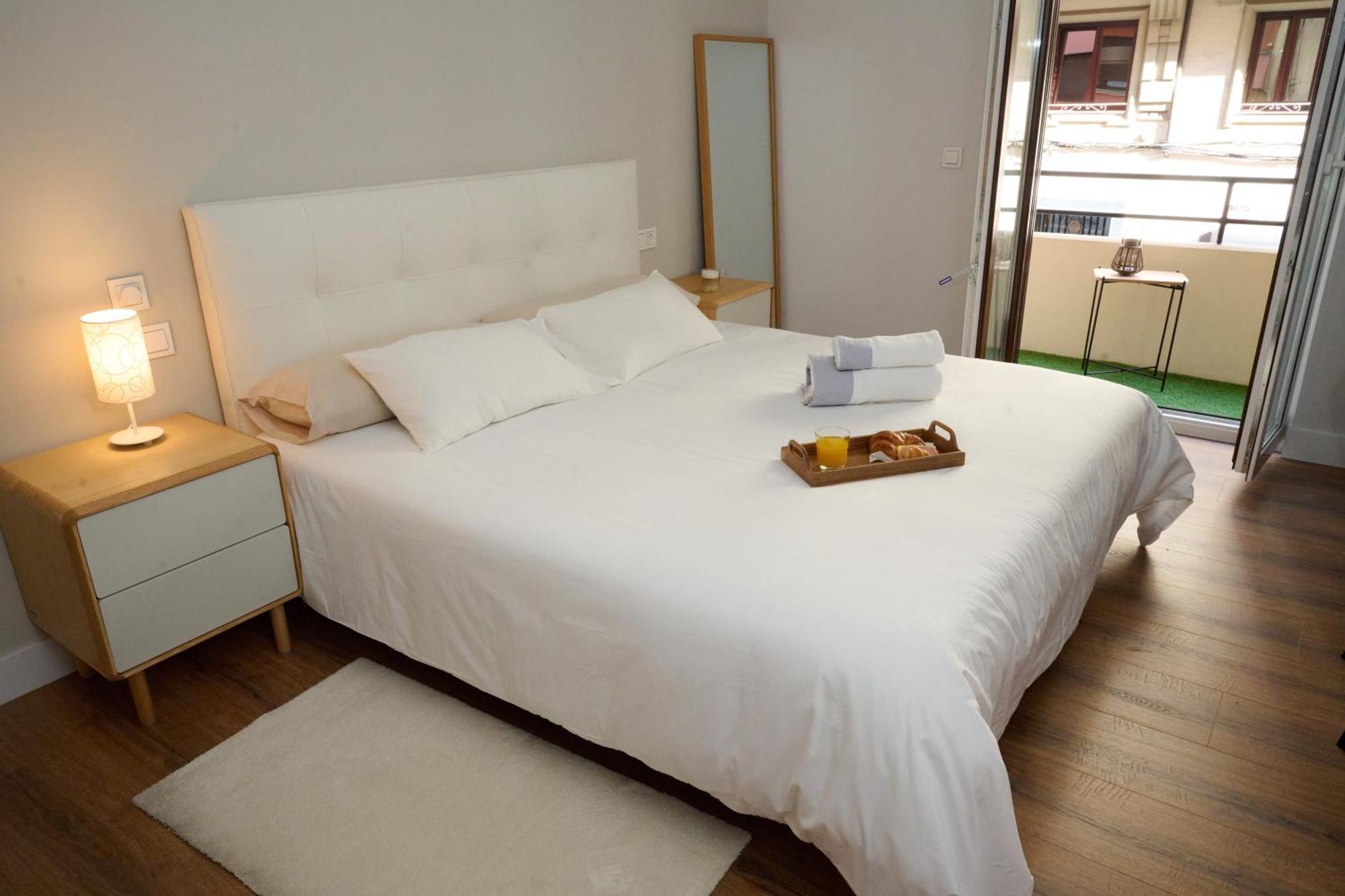 Apartamento Nuevo Lujoso Suites Centro Bilbao Wifi ,Parking Gratis Zewnętrze zdjęcie