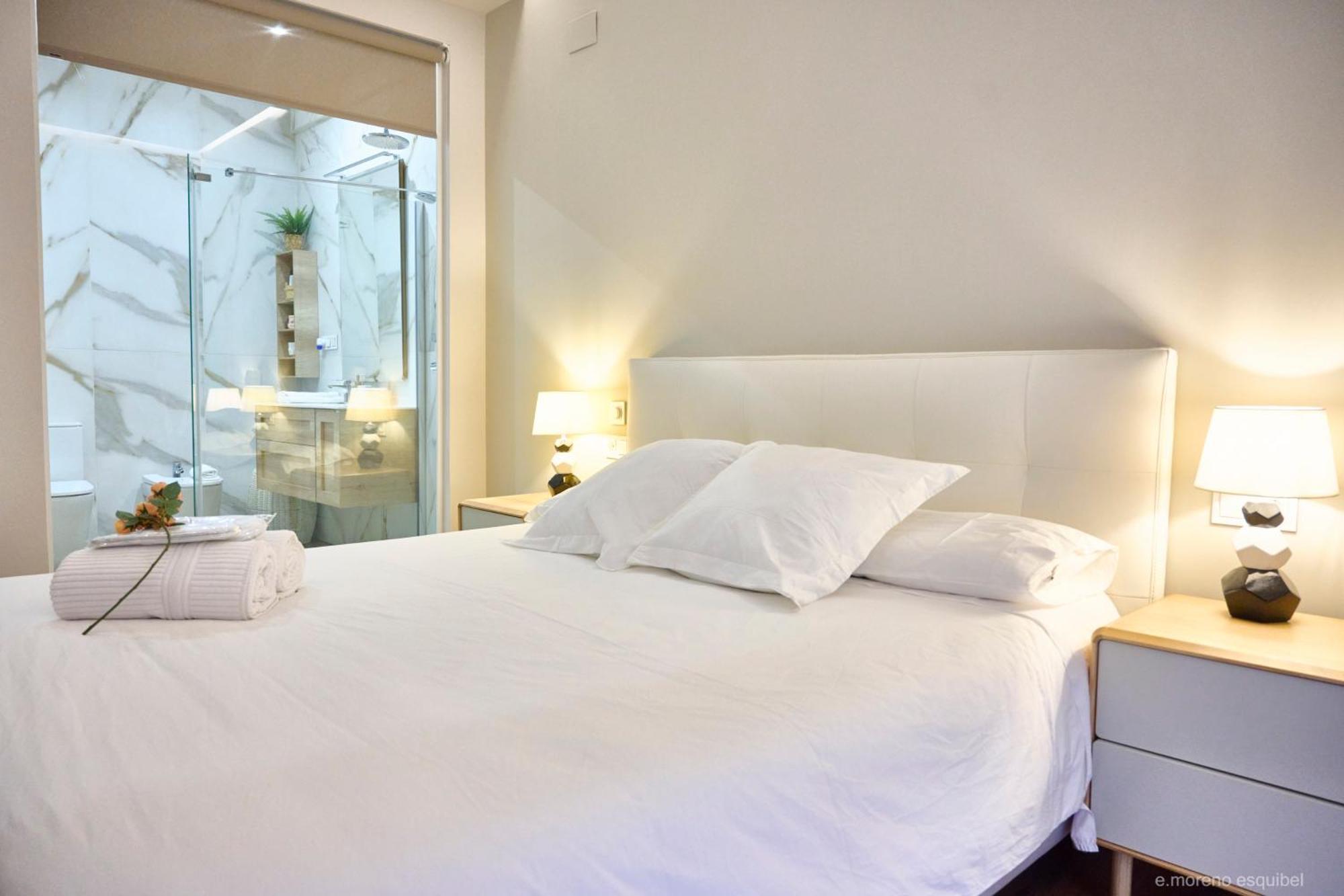 Apartamento Nuevo Lujoso Suites Centro Bilbao Wifi ,Parking Gratis Zewnętrze zdjęcie